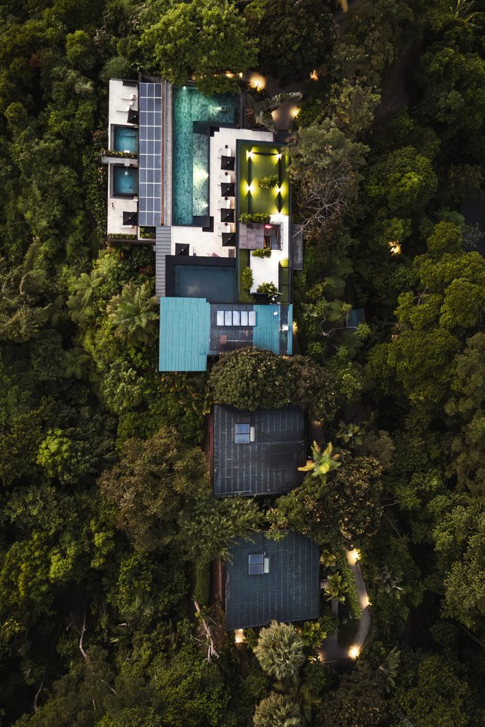 Aerial view of Kura.